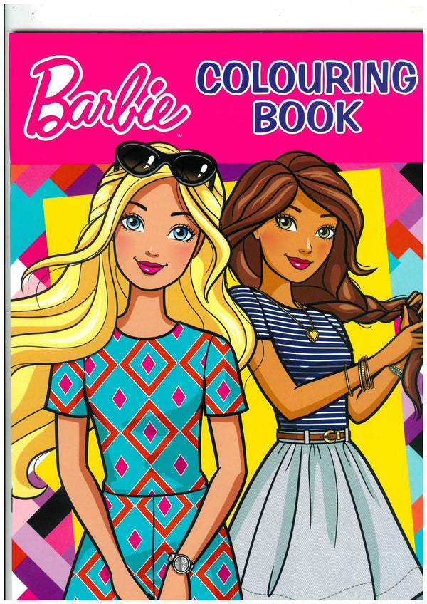Barbie Colouring Book - Creative Fun with Barbie and Friends